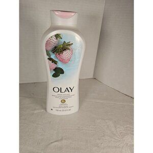 Olay Fresh Outlast Body Wash With White Strawberry & Mint, 700ml